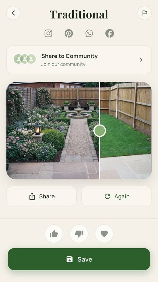 AI plant scan in FlorAI app showing plant health advice